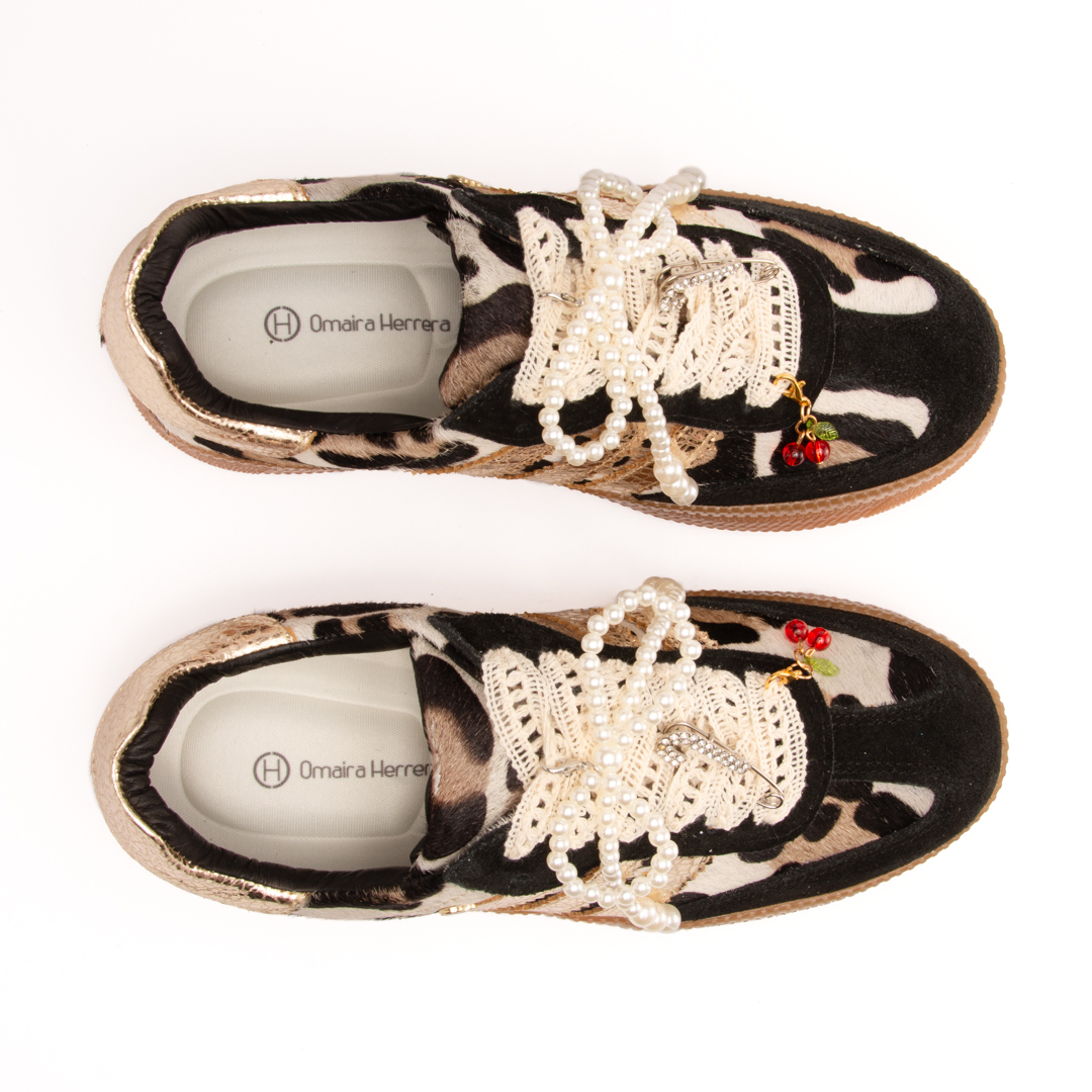 Tenis animal print - Imagen 2